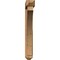 Ekena Millwork Thorton Arts and Crafts Rough Sawn Bracket w/ Offset Brace, Western Red Cedar, 6"W x 40"D x 44"H BKT0604X40X44THR03RWR - alternate 3